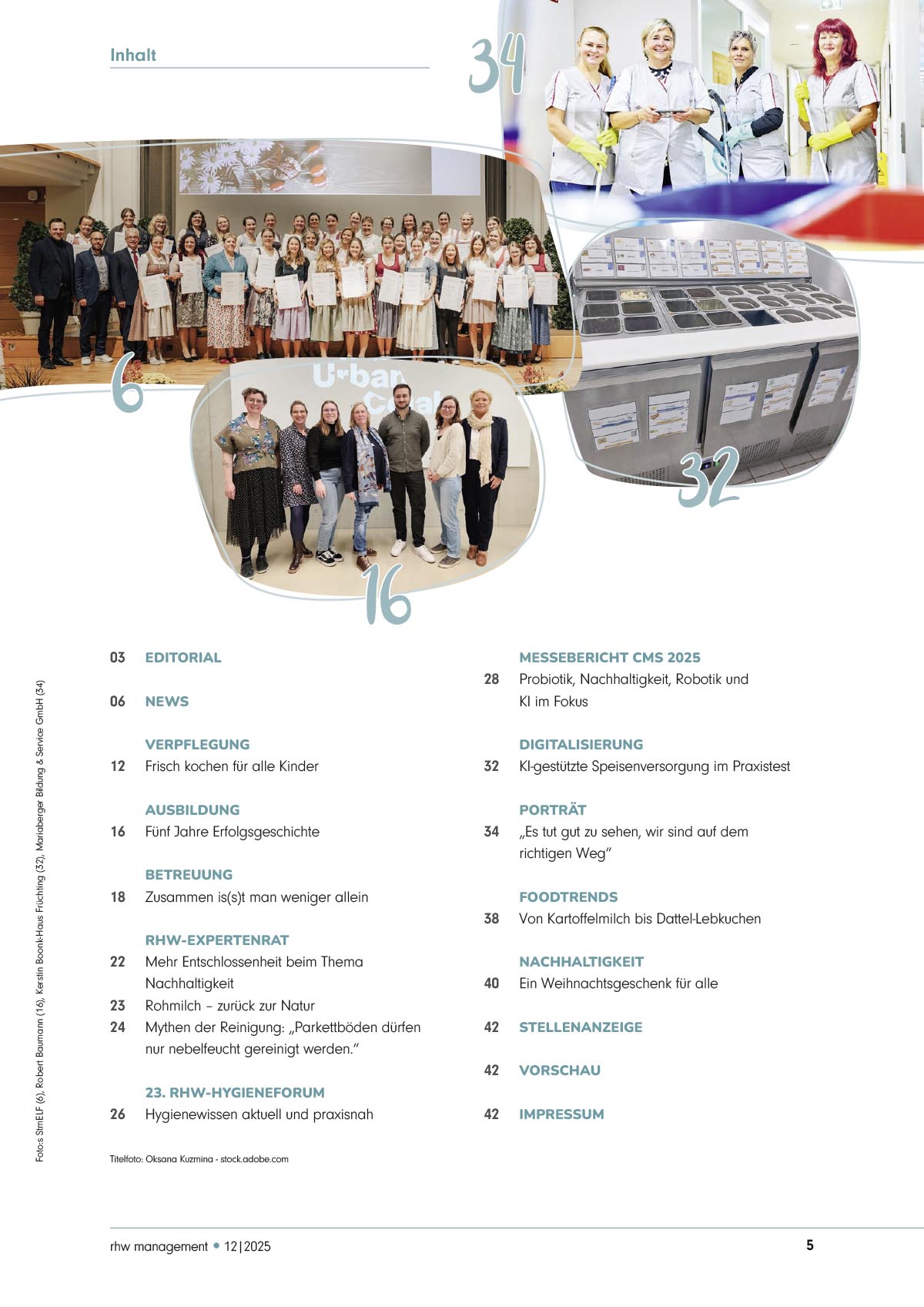 rhw management 12/2025 Gesamtausgabe epaper professionelle -hauswirtschaft-dez.2025