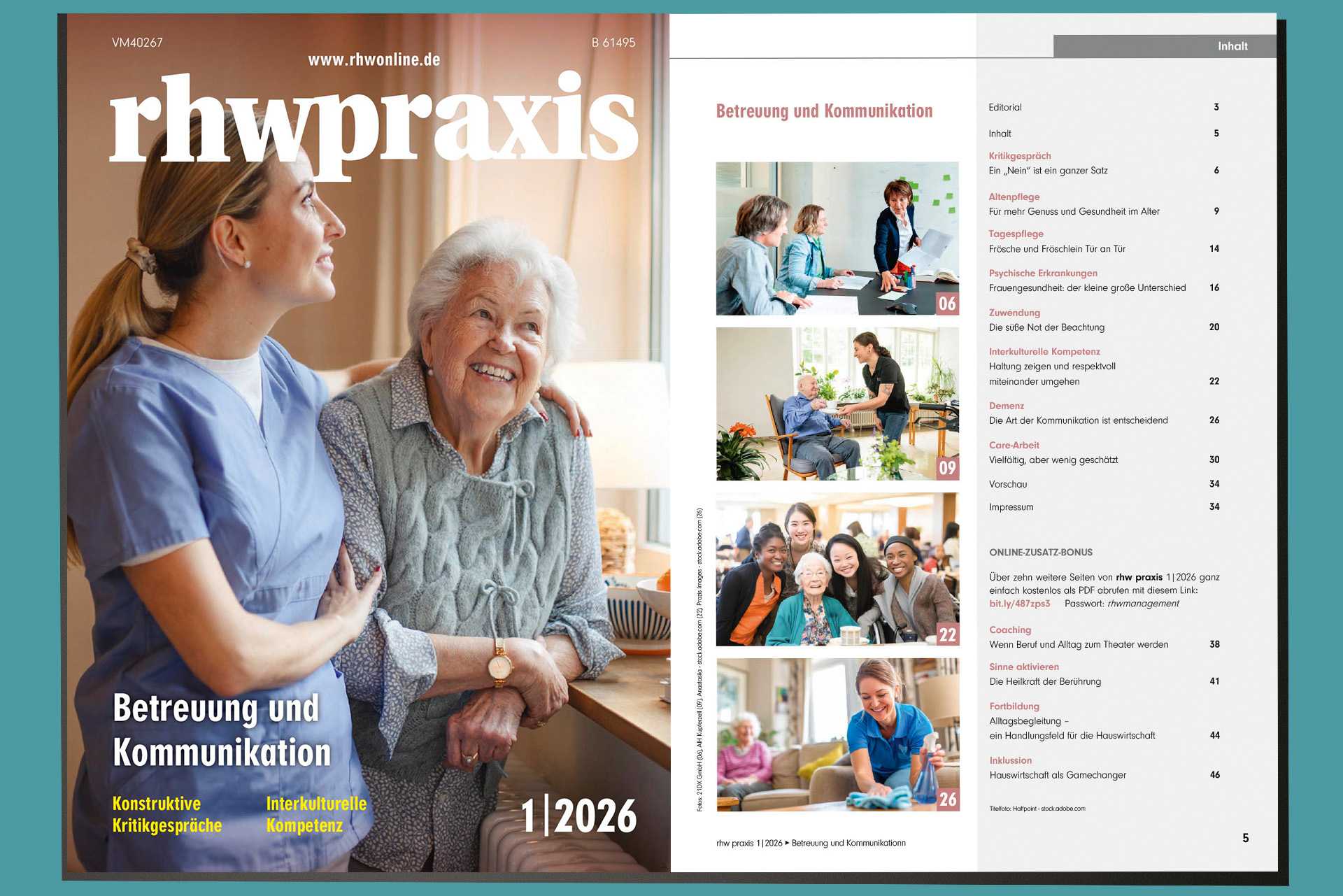 Das steht drin: rhw praxis 1/2026 ist da